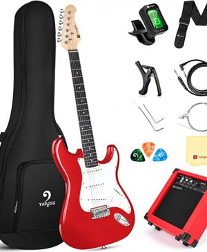 VANGOA ELEKTRO GİTAR SETİ KIRMIZI