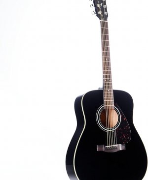 YAMAHA AKUSTİK GİTAR SİYAH CUTAWAY